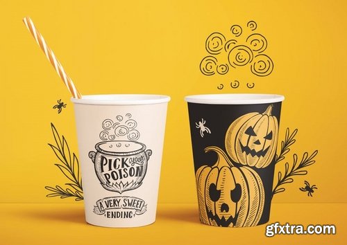 Halloween Party Illustrations