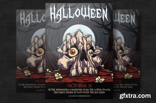 Halloween Party Flyer Templates 2