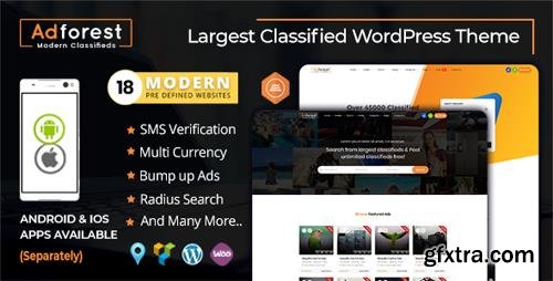 ThemeForest - AdForest v3.4.2 - Classified Ads WordPress Theme - 19481695 - NULLED