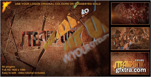 Videohive Steampunk Logo 11841665