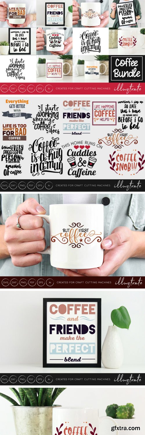 Coffee Quotes Bundle