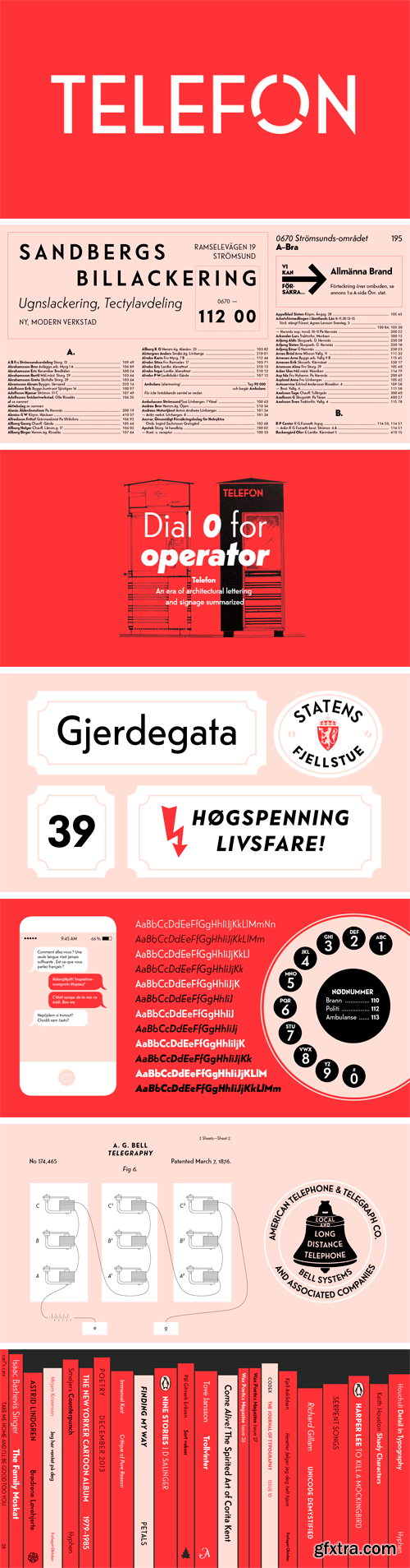 Telefon Font Family