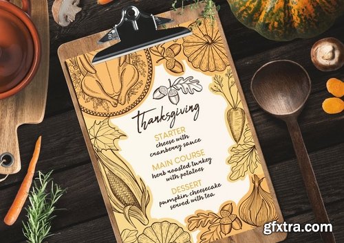 Thanksgiving Food Menu