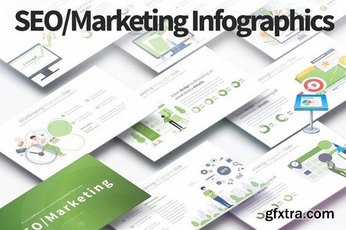 SEOMarketing - Keynote Infographics Slides