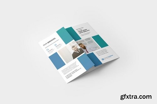 Square Gatefold Brochure