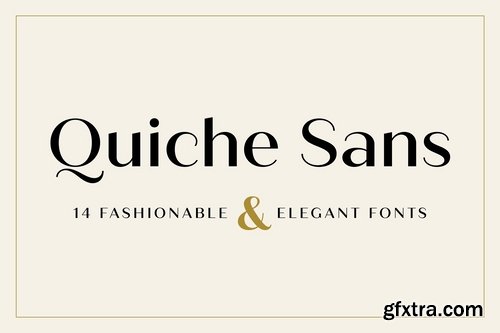 CM - Quiche Sans Font Family 2975725