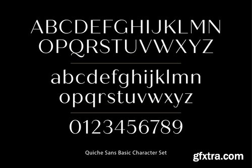 CM - Quiche Sans Font Family 2975725