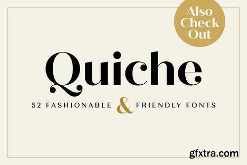 CM - Quiche Sans Font Family 2975725