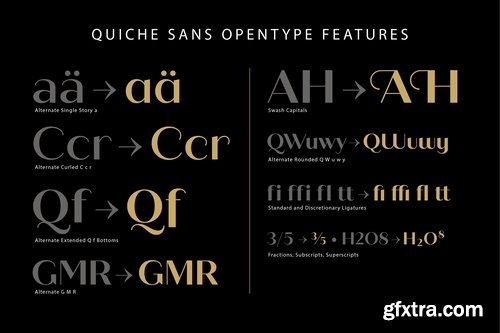 CM - Quiche Sans Font Family 2975725