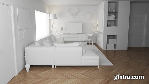 3DS Max, AutoCAD, Vray: Creating a Complete Interior Scene