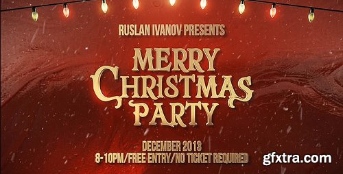 Videohive Merry Christmas Party Teaser 6202747