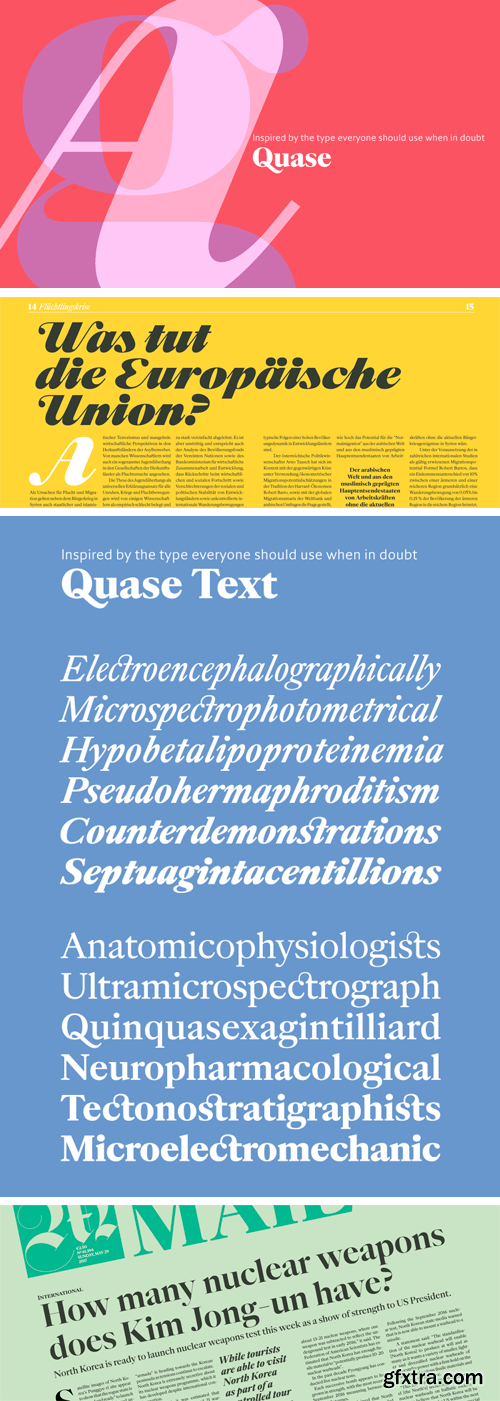 Quase Text Font Family