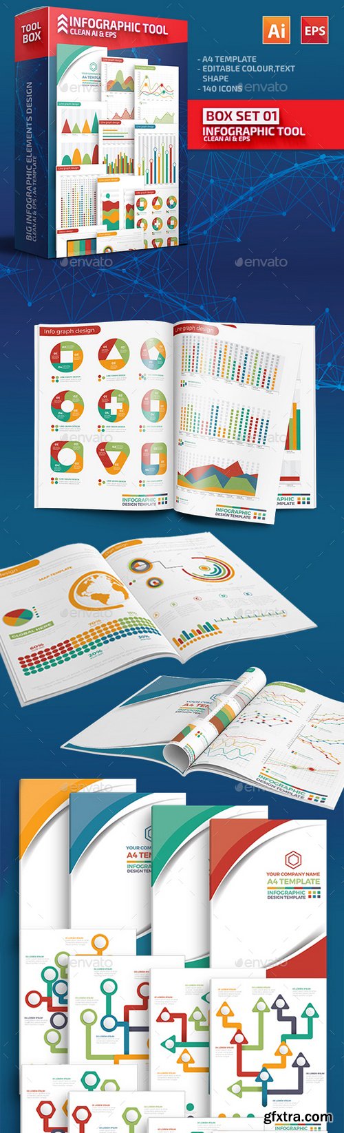 Graphicriver - Box Set 01 Infographic Tools Design 15898998
