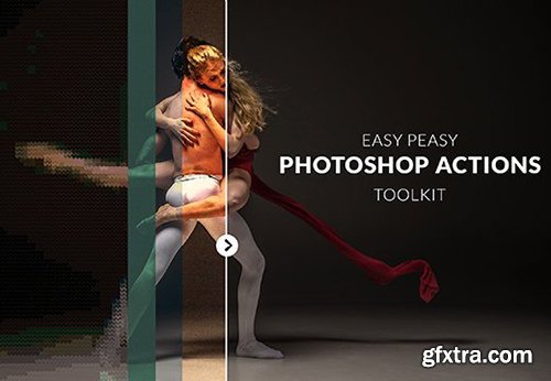 Easy Peasy PhotoShop Actions Toolkit