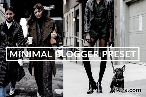 CreativeMarket MINIMAL BLOGGER LIGHTROOM PRESET 2187140