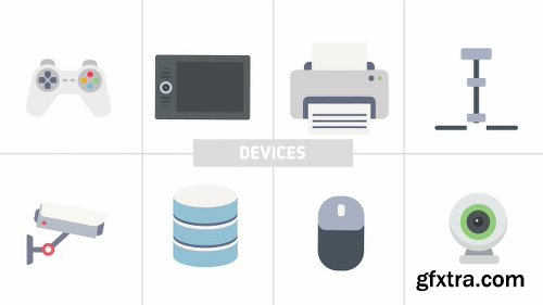 Videohive Flat Design Icons 20552114