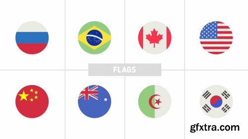 Videohive Flat Design Icons 20552114