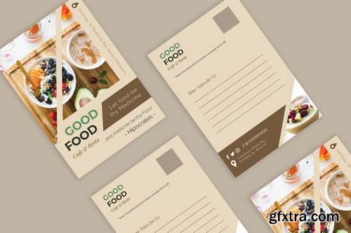 Food Postcard Flyer