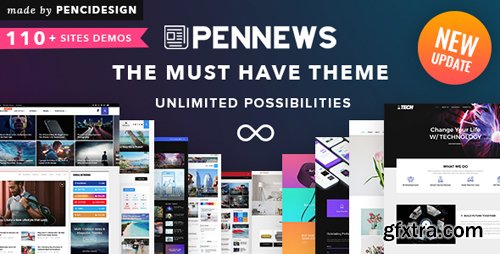 ThemeForest - PenNews v6.1 - News/ Magazine/ Business/ Portfolio/Reviews Landing AMP WordPress Theme - 20822517