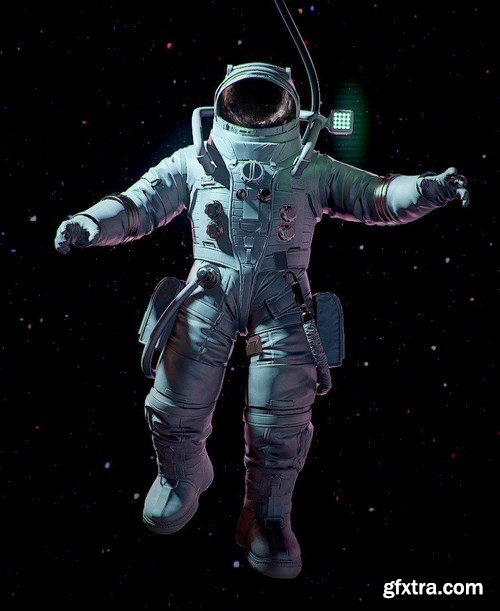 Astronaut 3D Model