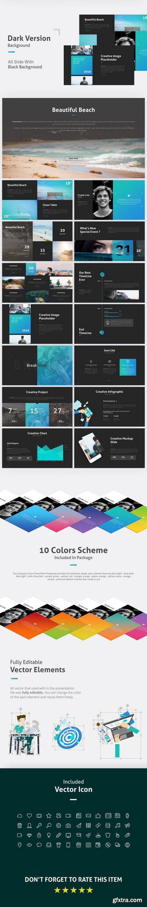 Graphicriver - The Innovative Clean Powerpoint Template 19237575