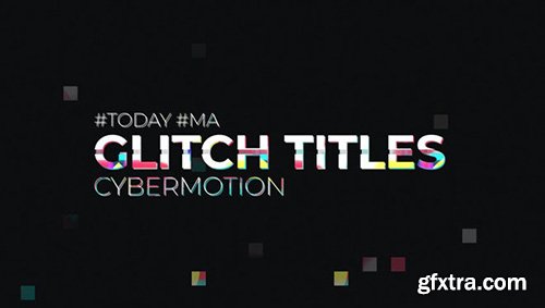 Glitch Titles - After Effects 114724