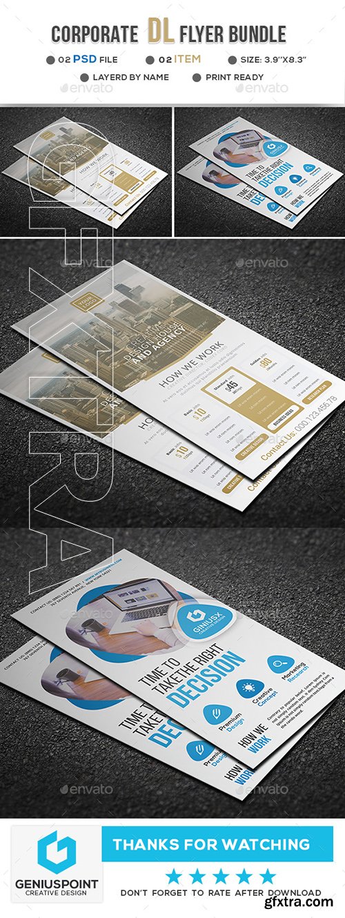 GraphicRiver - Business DL Flyer Bundle 22607767