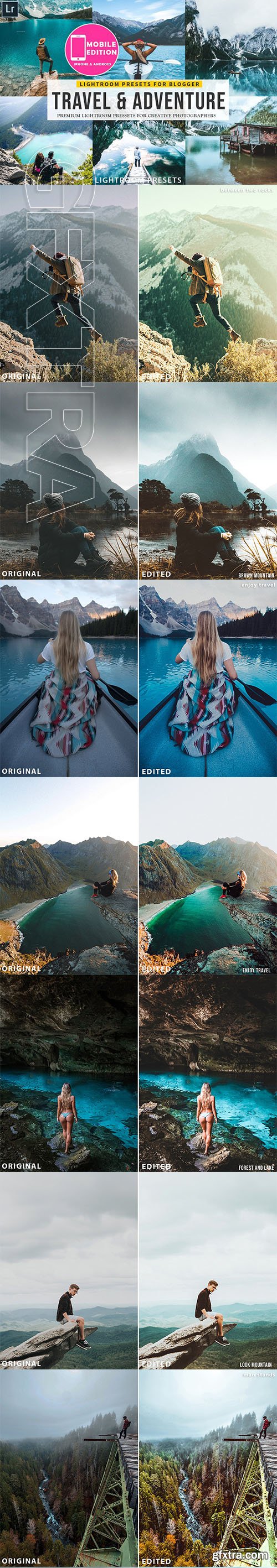 CreativeMarket - Travel & Adventure Lightroom presets 2968102