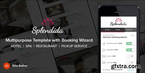 ThemeForest - SPLENDIDA v1.3 - Multipurpose template with Booking Wizard - 14542673