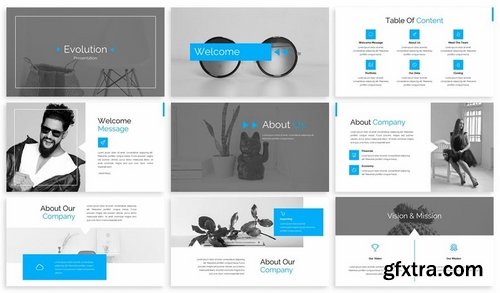 Evolution - Modern Powerpoint Template