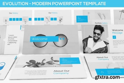 Evolution - Modern Powerpoint Template