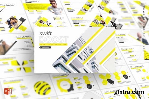 Swift Boost - Powerpoint Template by aqrstudio on Envato Elements