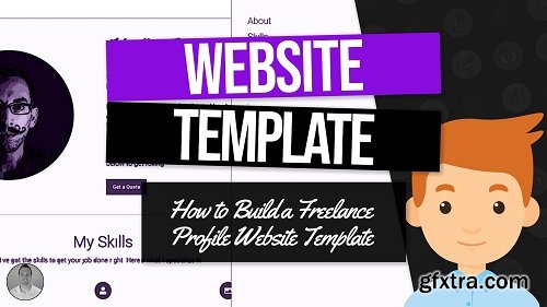 Web Design Projects: Build a Freelance Website Template From Scratch Using HTML, CSS, jQuery, PHP