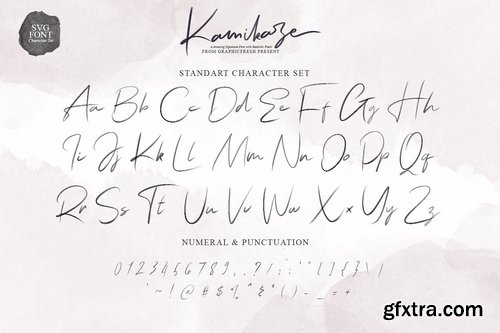 CM - Kamikaze SVG Font 2987651