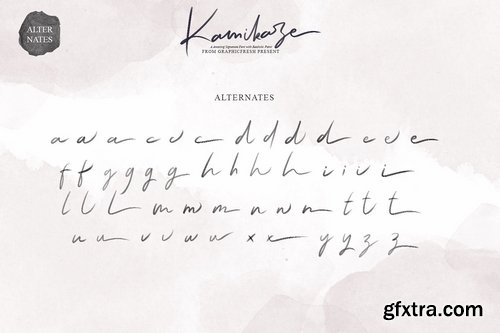 CM - Kamikaze SVG Font 2987651