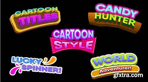 Cartoon Titles - After Effects 113940