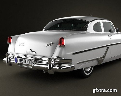 Hudson Hornet 2-door 1954 3D Model