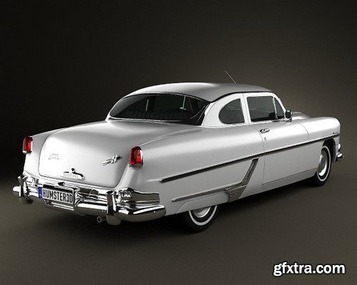 Hudson Hornet 2-door 1954 3D Model