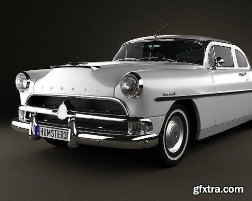 Hudson Hornet 2-door 1954 3D Model