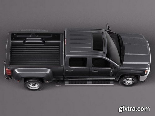 GMC Sierra HD 2015 3D Model