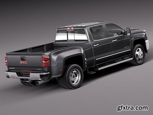 GMC Sierra HD 2015 3D Model