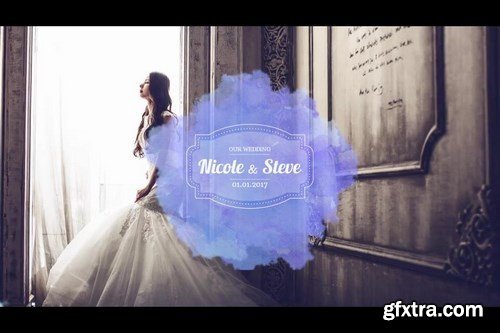 Watercolor Wedding Pack After Effects Templates 23509