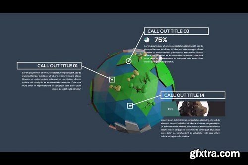 Inforgraphic Call-Out Titles After Effects Templates 235803