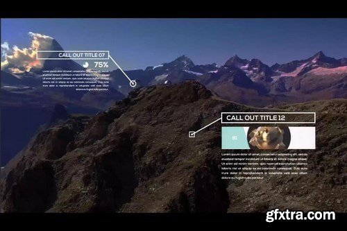 Inforgraphic Call-Out Titles After Effects Templates 235803