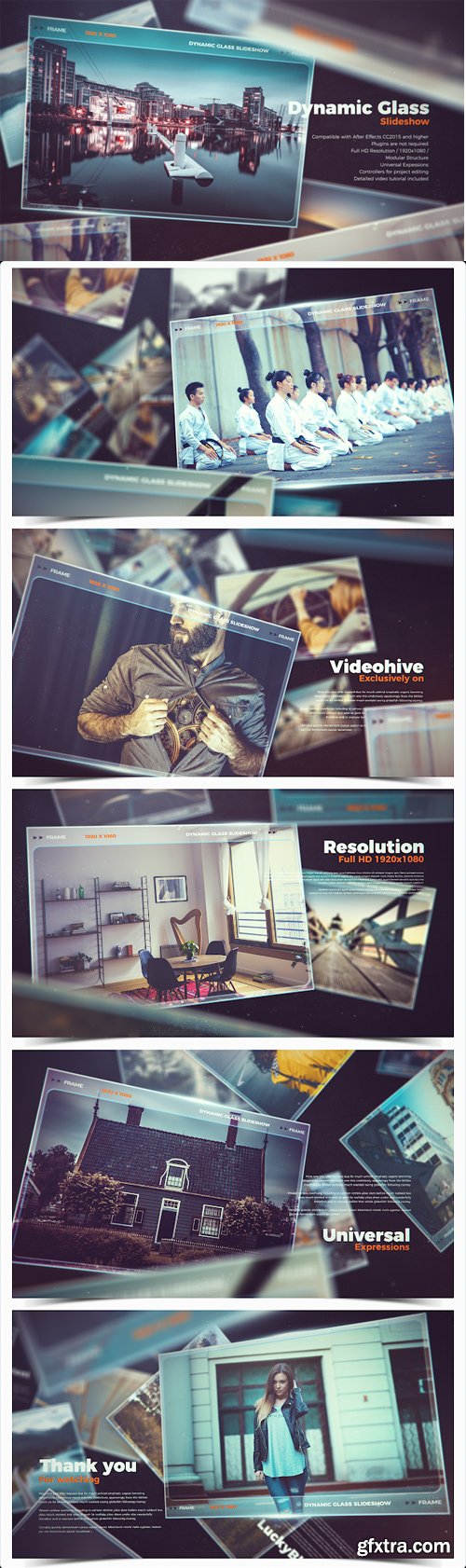 Videohive - Dynamic Glass Slideshow - 22174113