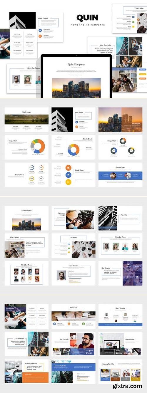 Quin : Company Powerpoint Template