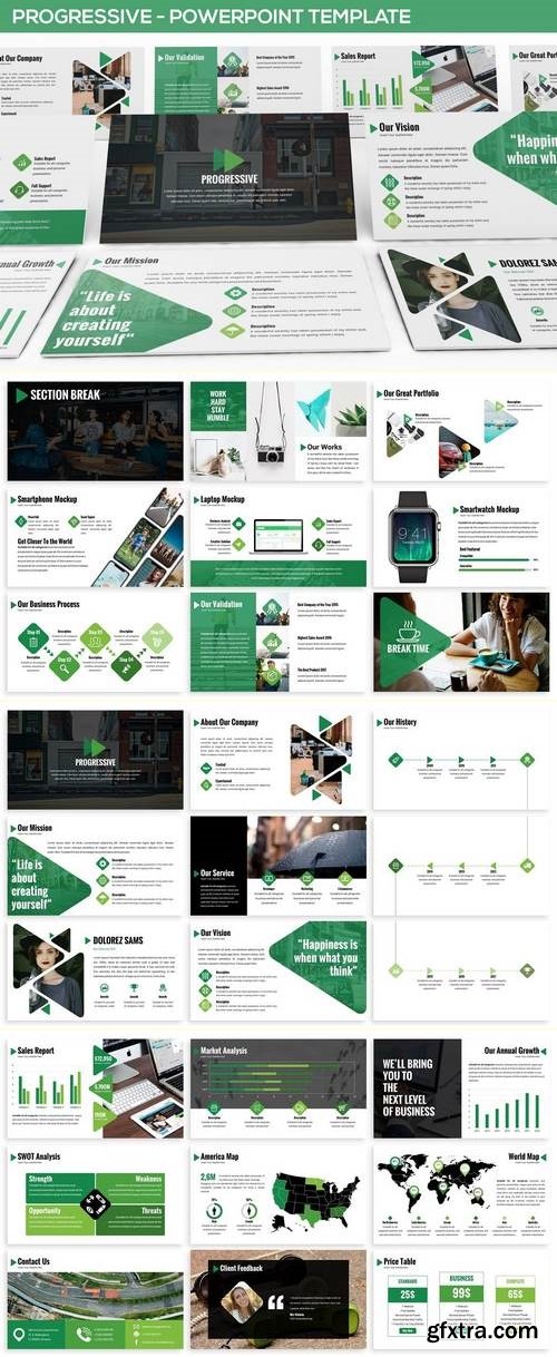 Progressive - Powerpoint Template