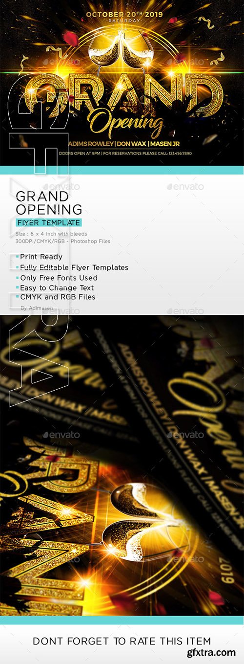 GraphicRiver - Grand Opening Flyer 22600234