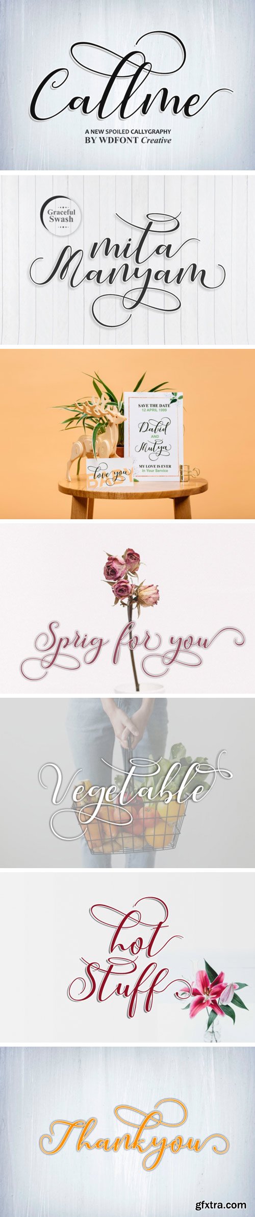 Creativefabrica - Callme Script