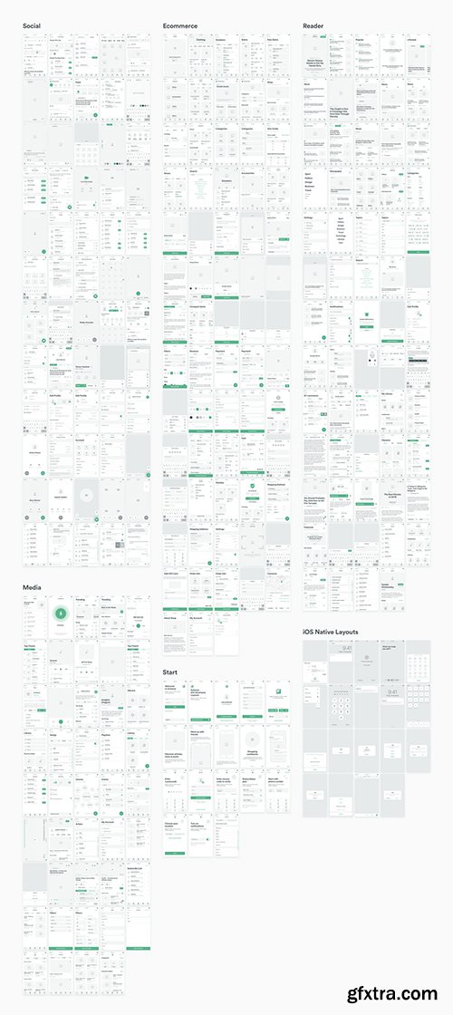 Scheme iOS Wireframe Kit